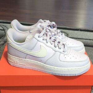 Nike Air Force 1 Lavender Sneakers  Brand New